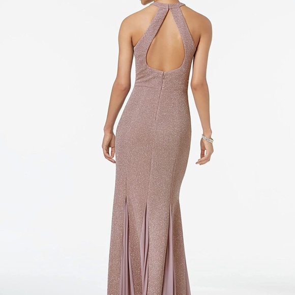 Nightway glitter tear drop gown from Macy’s - Picture 2 of 2
